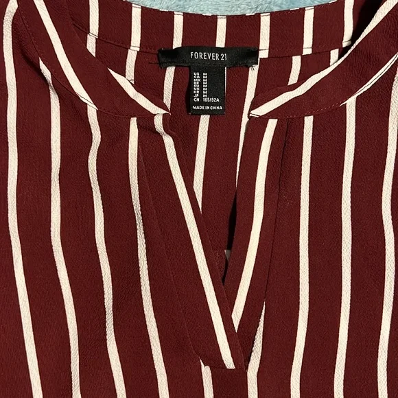 Forever 21 US M long sleeve or quarter sleeve mini dress or tunic shirt dress - Picture 2 of 8